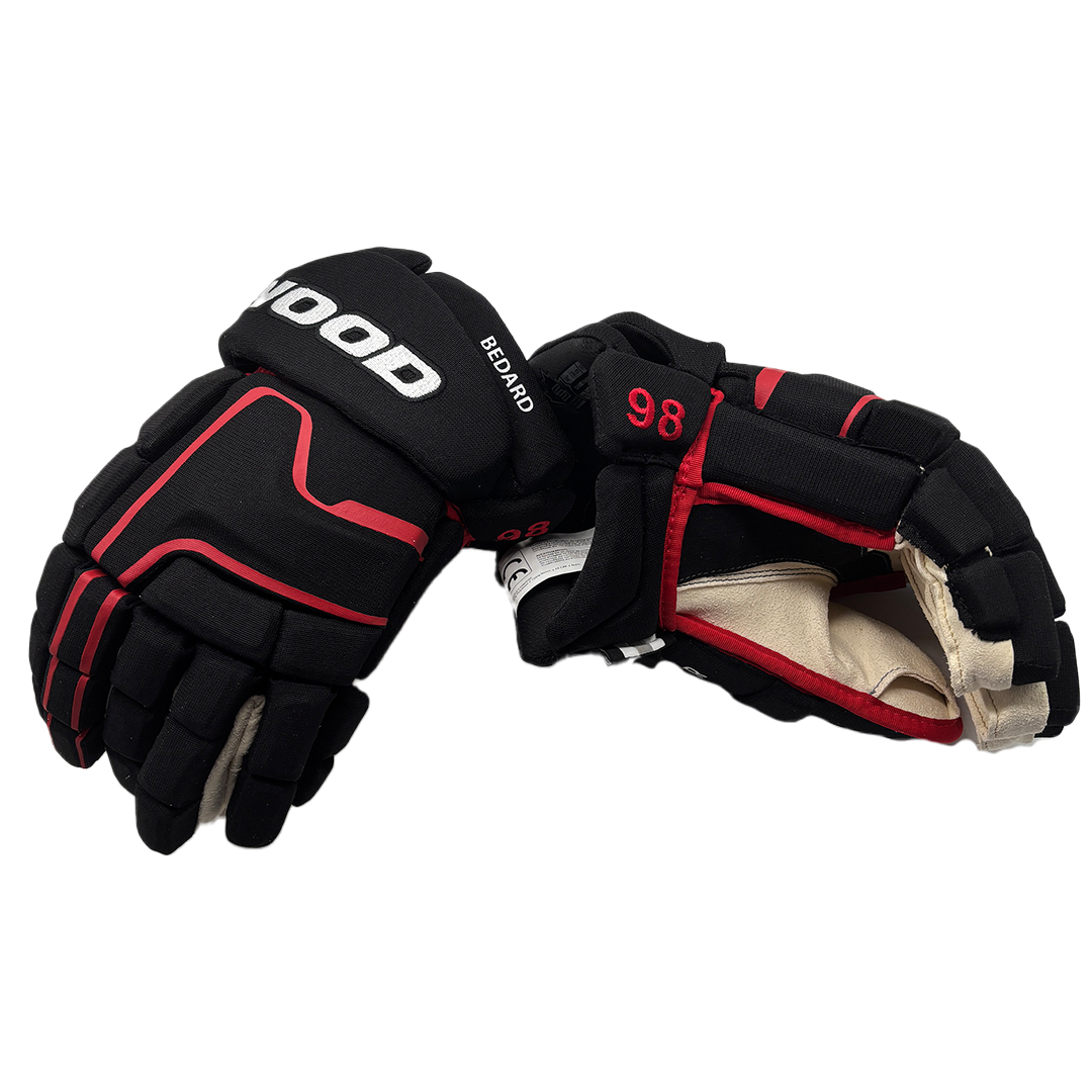 Gant Sherwood Rekker Pro Stock - NHL Pro Stock - Connor Bedard (noir/rouge)